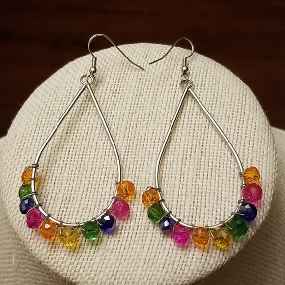 Jewelry - Must Bundle ❤ Rainbow Crystal Earrings
